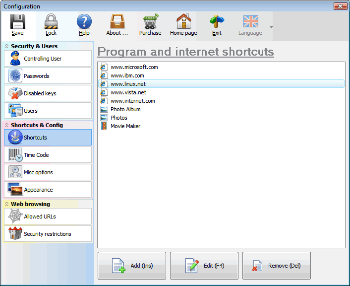 Internet Kiosk Pro Screenshot